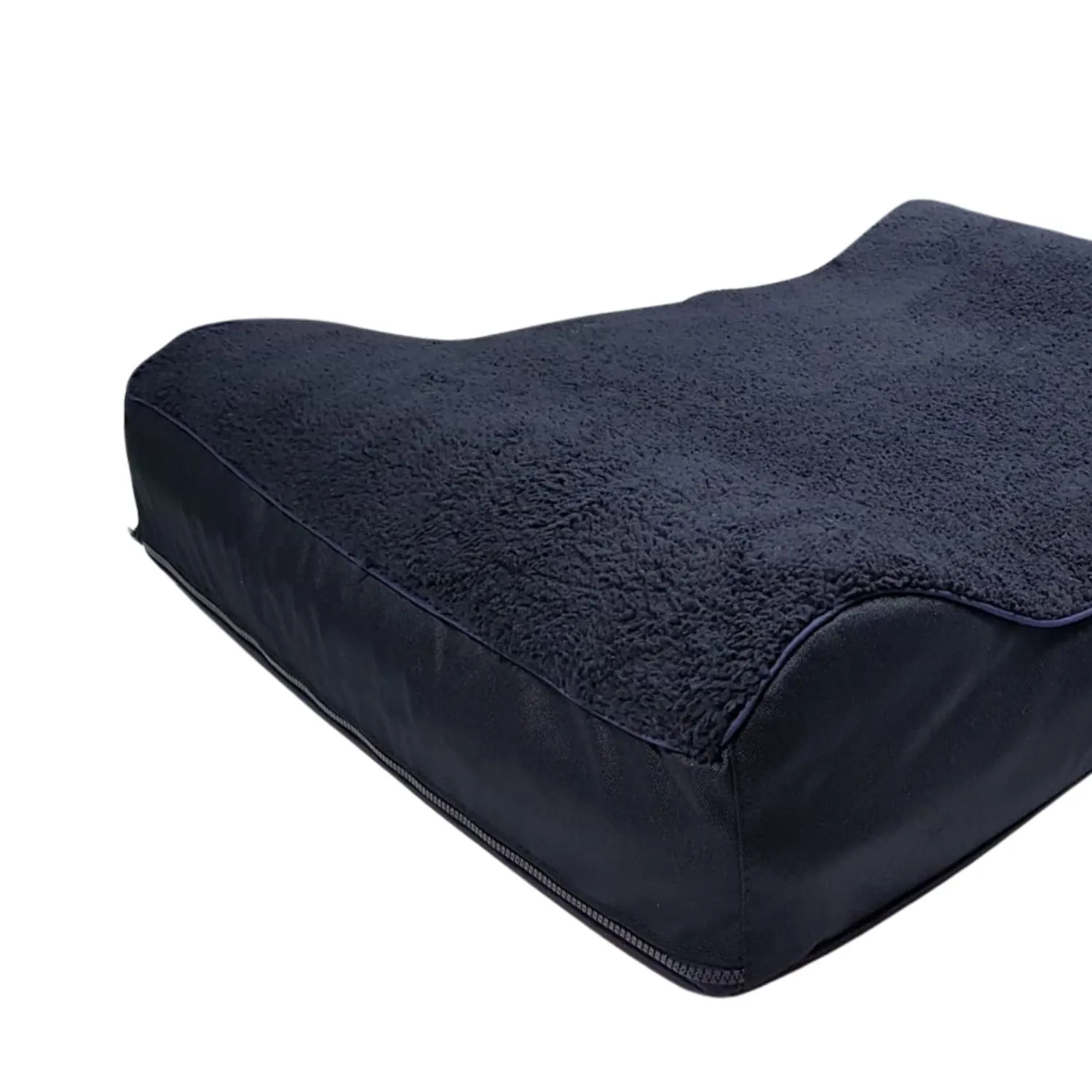 Cama para Perro Ortopedica Lounger 100x63x20cm Grande Azul Border 3