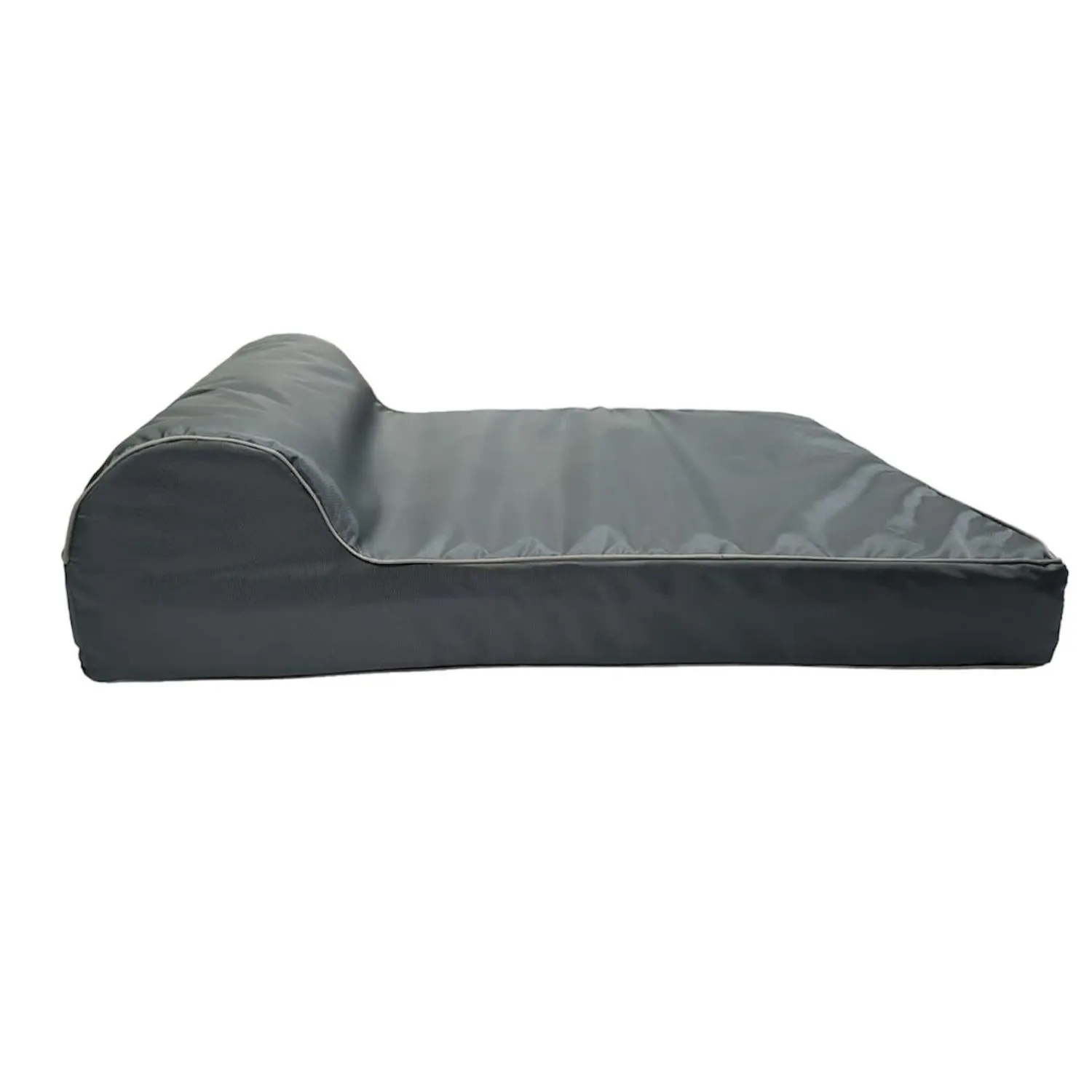 Cama para Perro Ortopedica Luxury 80x60x20cm Mediana  Gris Border