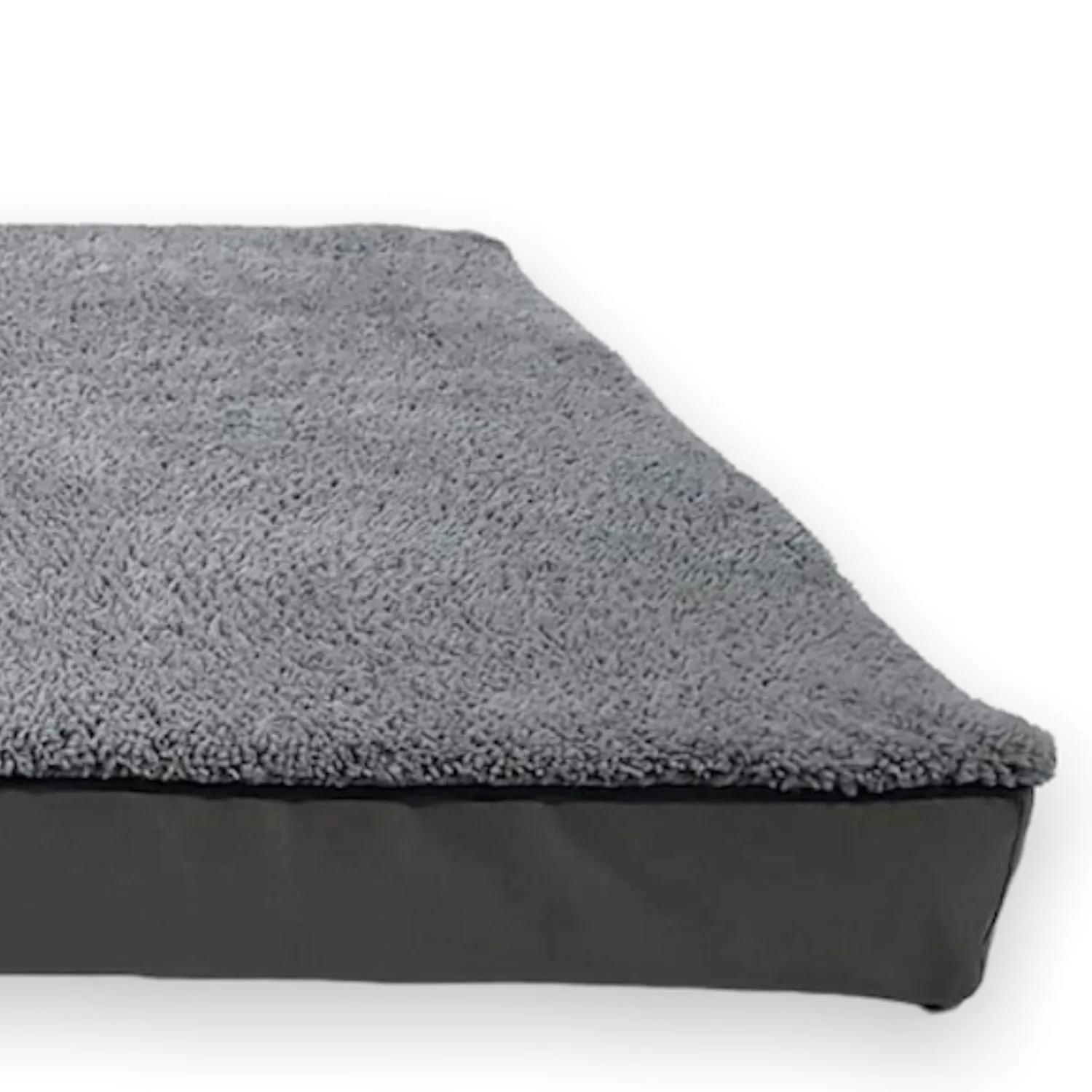 Cama Para Perro Ortopedica Antiestres 120x80x10cm Extra Grande Gris 3