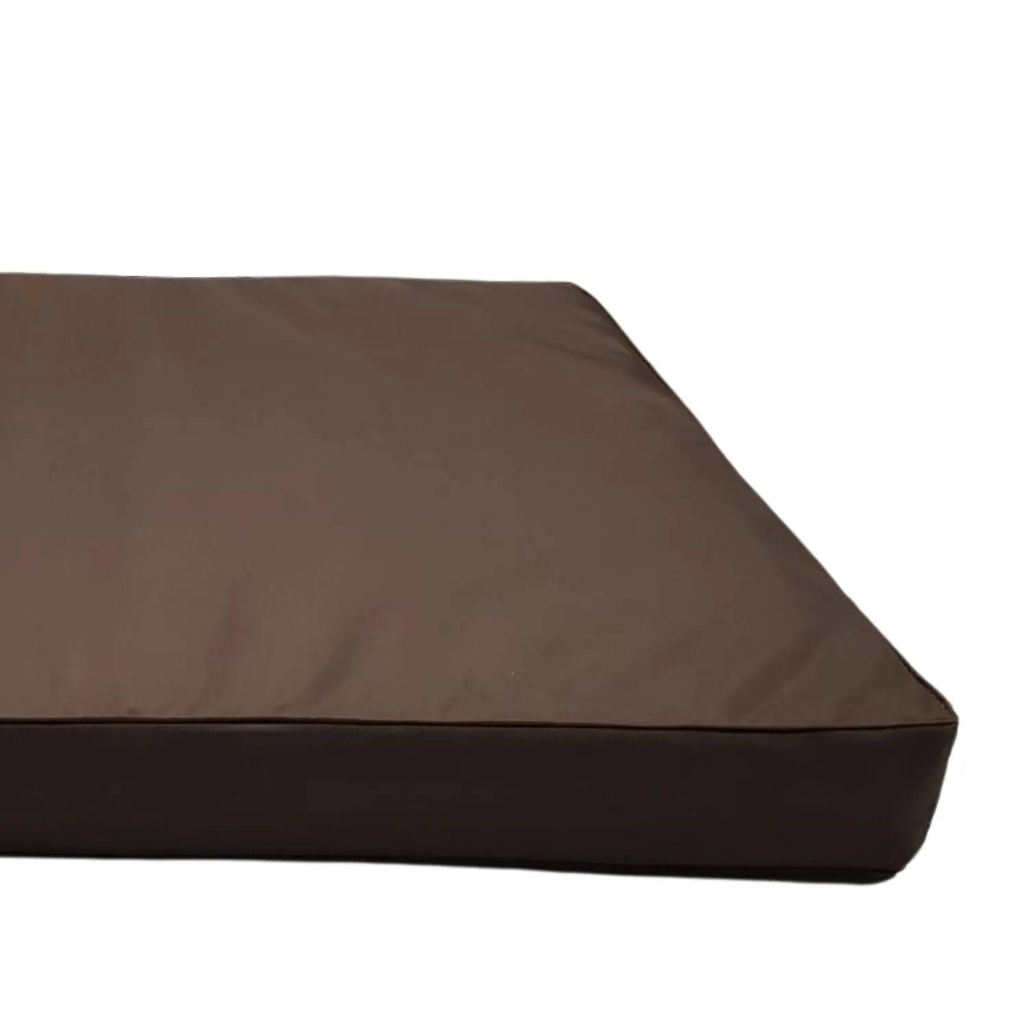 Cama para Perro Antimordidas Strong 120x80x10cm Extra Grande Café 3