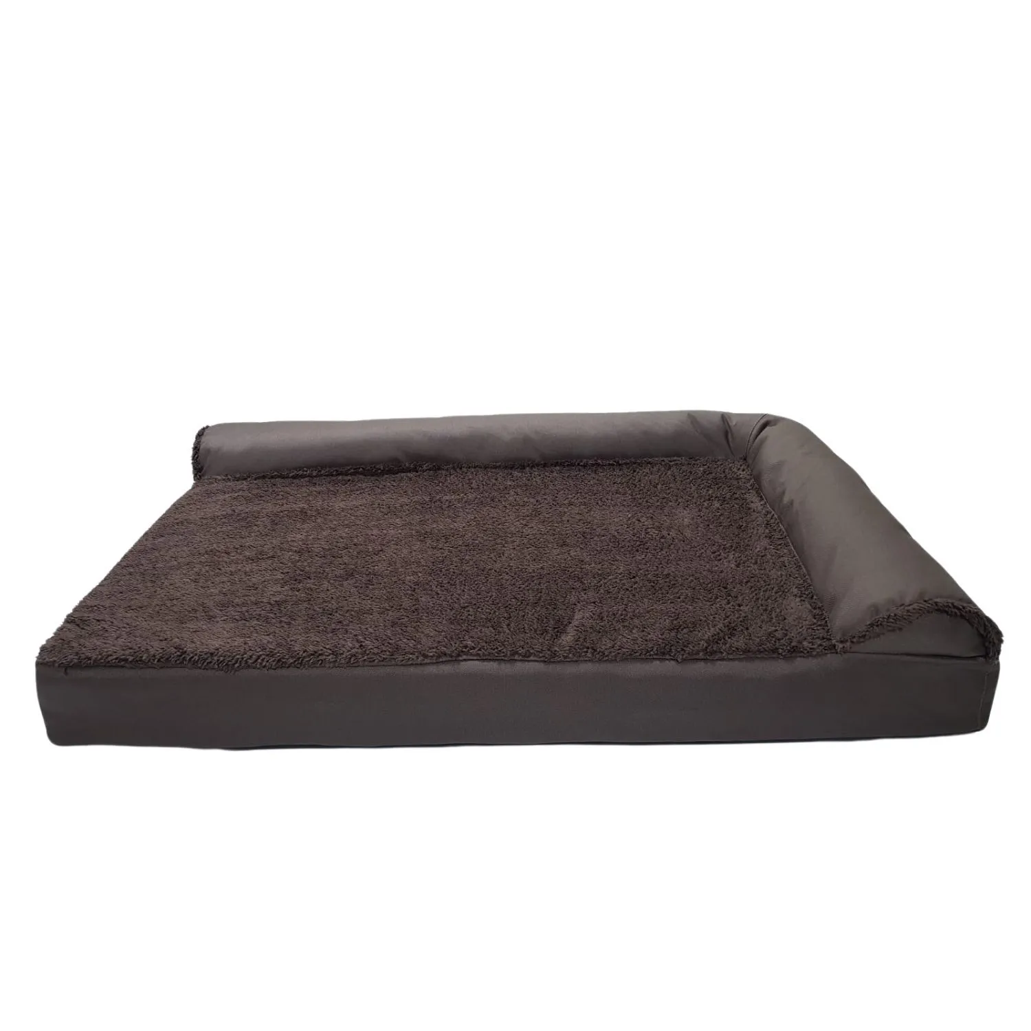 Cama para Perro Ortopedica Luxury Shaped 100x63x20cm Grande Café