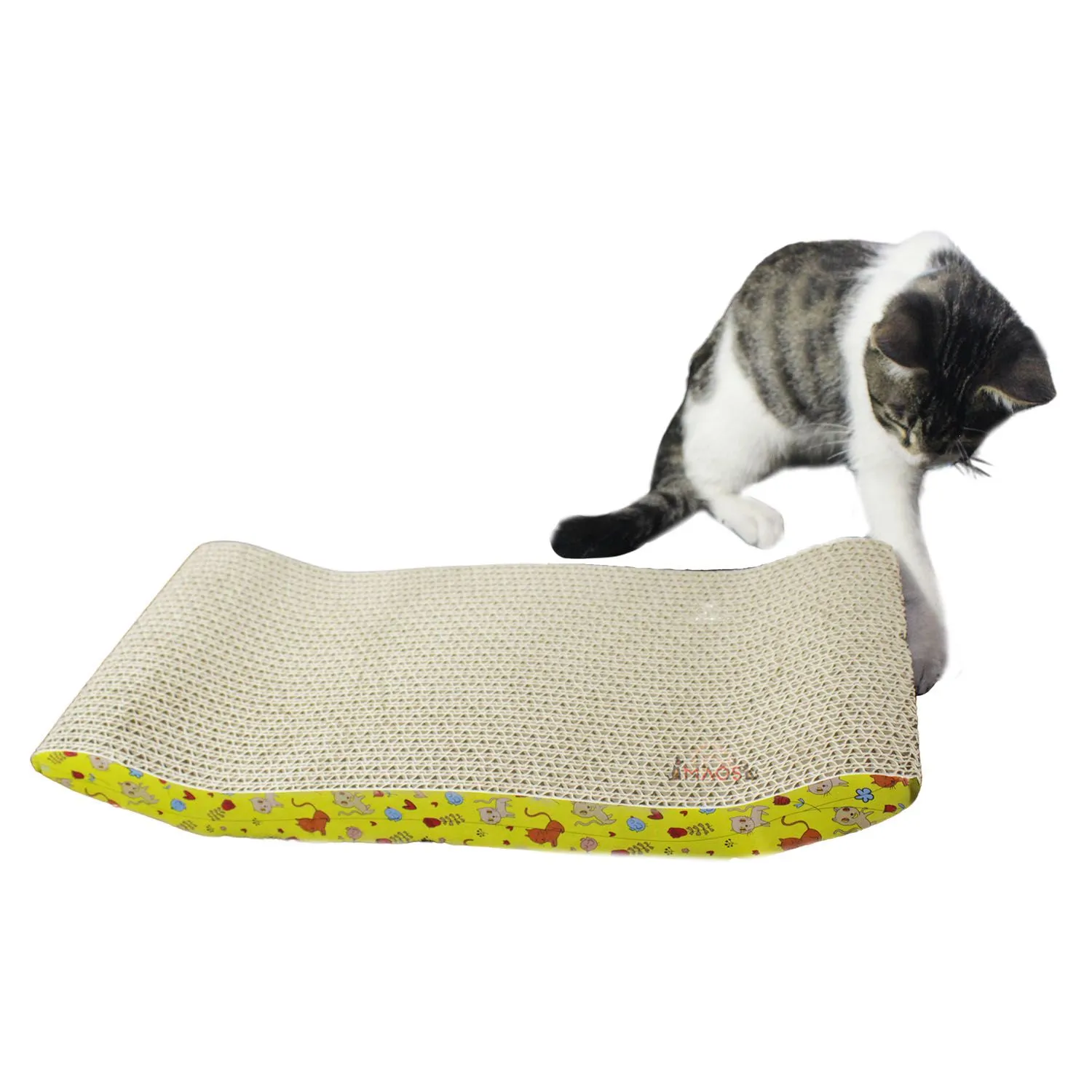 Rascador Para Gatos  59x10x19cm Mediano Café