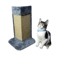 Gimnasio Rascador Para Gatos 25x25x40cm Mediano  Gris