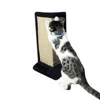 Gimnasio Rascador Para Gatos 30x30x50cm Mediano Negro