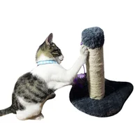 Rascador Para Gatos Juguete 30x30x30cm Pequeño Gris
