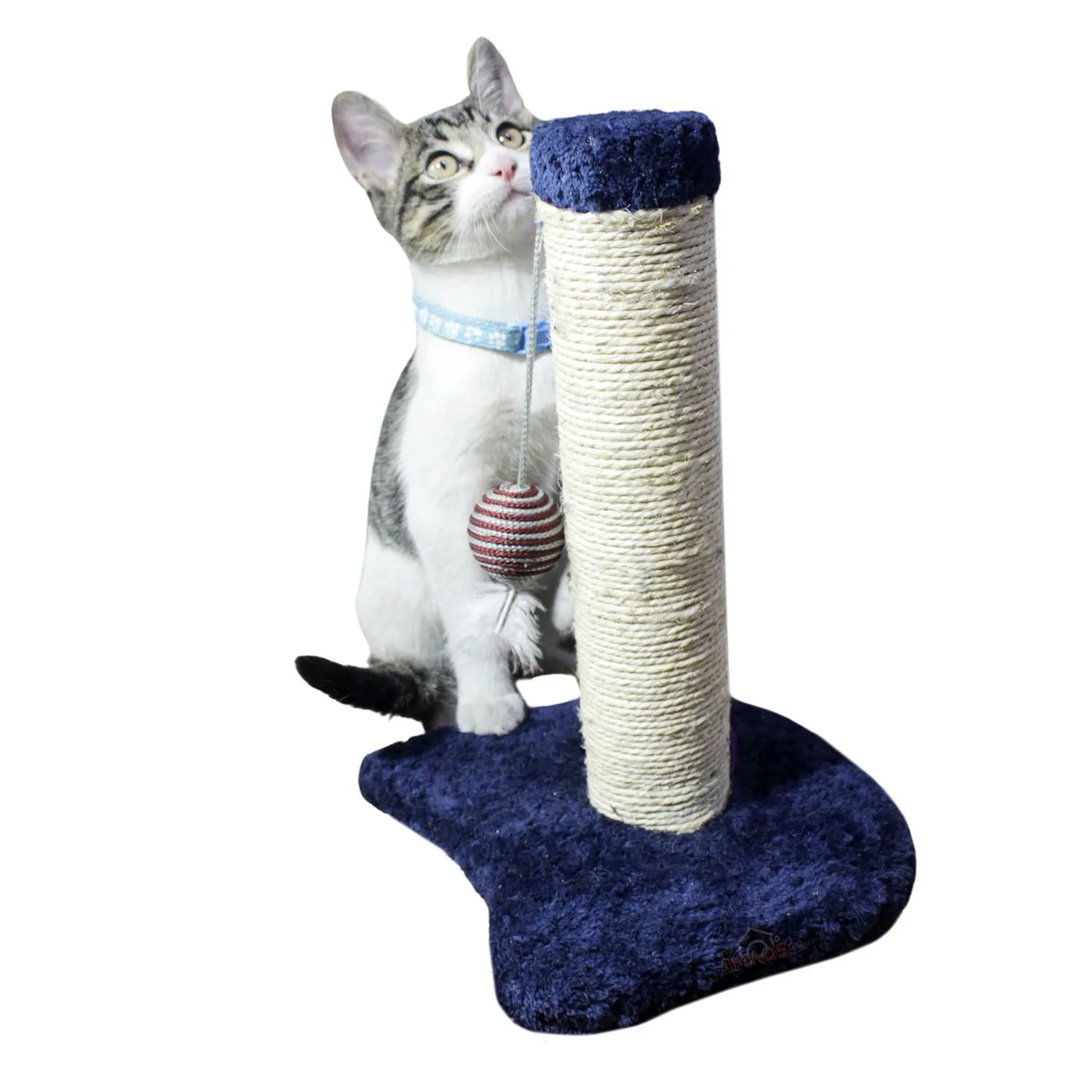Rascador Para Gatos Carica 30x30x30cm Pequeño Petroleo
