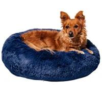 Cama Dona Para Perro 50x50x15cm Pequeña Petroleo Maos Pets