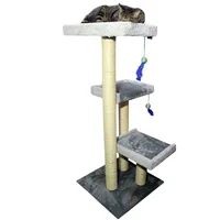 Gimnasio Rascador Para Gatos 55X55X130Cm Mediano