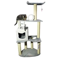Gimnasio Rascador Para Gatos 70x50x160cm Mediano