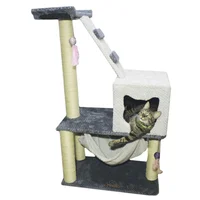 Gimnasio Rascador Para Gatos 70X40X130Cm Mediano
