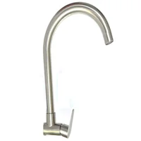 Grifería Lavaplatos Sencilla Pared Witi Acero Inoxidable Pbm