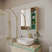 Gabinete de Baño Beler 70.8x60x13.3cm Nazca Agave