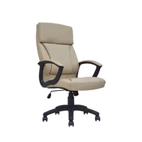 Silla Escritorio Ejecutiva Café Con Cabecero Valencia Bonno