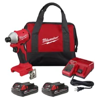 Milwaukee Kit de Destornillador de Impacto Milwaukee M18? 1/4" 18V 4900Rpm
