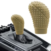 Pomo Forro Relieve para Perilla Palanca de Cambios Carros Beige