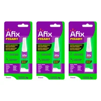 Pack X3 Supe adhesivo 3gr Instantáneo Transparente