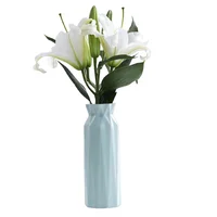Florero Decorativo Diseño Coctelera Menta
