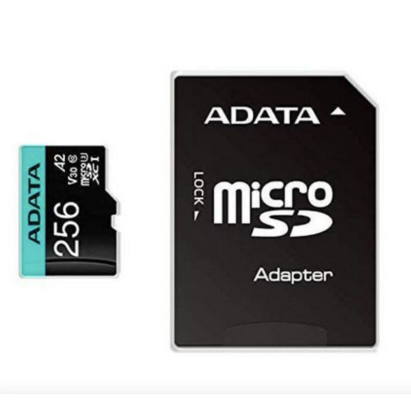 Memoria Micro Adata Premiere Pro SDXC 512GB UHS-1 U3 CL10 V30S A2 Con Adaptador A Sd Ausdx512gui3v30sa2 R