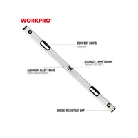 Nivel Aluminio 1000mm Workpro