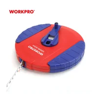 Decámetro Fibra 50mts Workpro