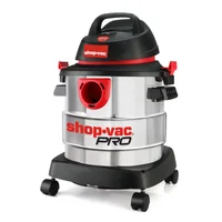 Aspiradora Sólidos/Líquidos Metalica 5 Gal 4.5HP + Accesorios Shop Vac