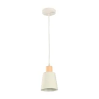 Lámpara de Techo 1 Luz E27 40w Blanco