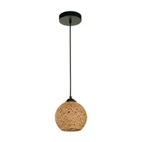 Lámpara de Techo 1 Luz E27 10w Negro