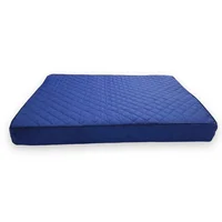 Cama para Perro Outdoor 80x60x10cm Mediana Azul Oliva Border