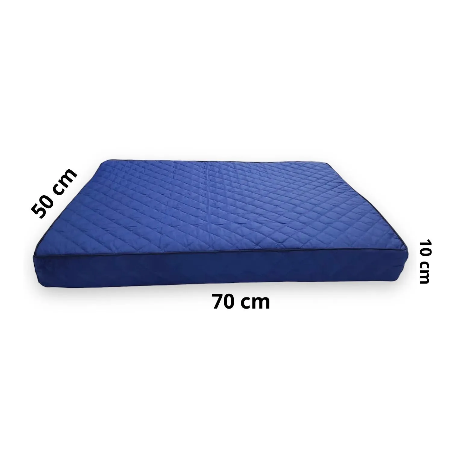 Cama para Perro Outdoor  70x50x10cm Pequeña Verde Azul Oscuro Border 4