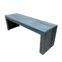 Banca Plana De Madera Plástica