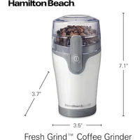 Molinillo de Café Eléctrico Acero Inoxidable Hamilton Beach