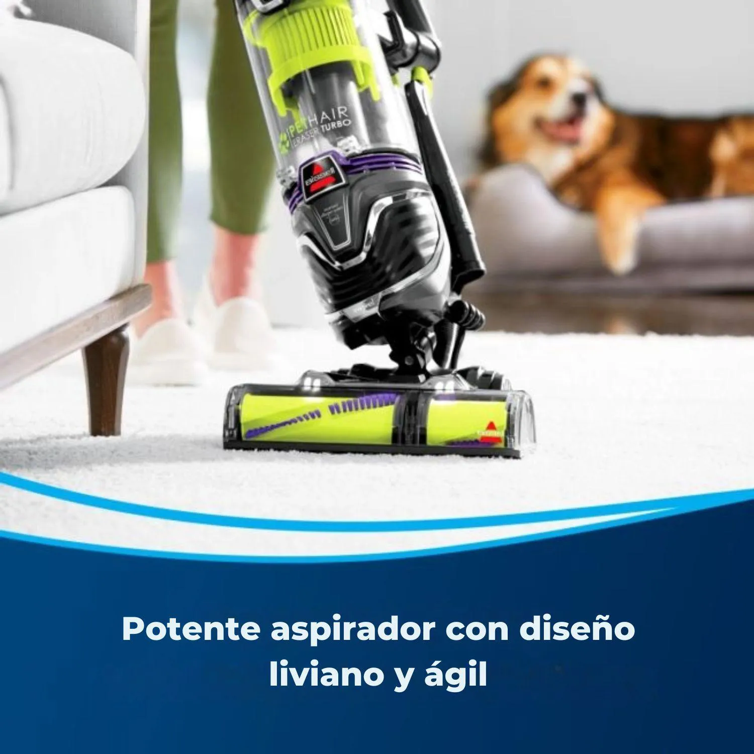 Aspiradora Vertical para Pelo Mascotas 3