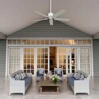 Ventilador de Techo Windbound de 132.08 cm de Diámetro en Color Blanco de 5662 CFM