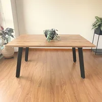 Mesa de Comedor Gael Hierro/Melamina