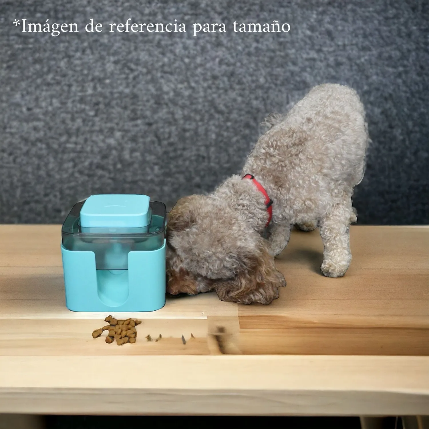 Comedero inteligente interactivo para mascotas rosa colmascotas