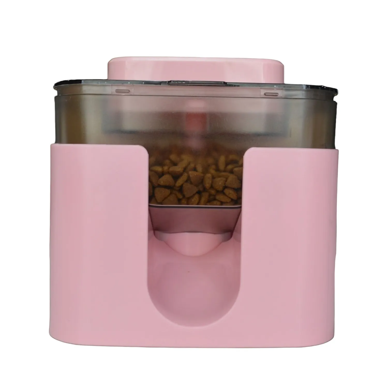 Comedero inteligente interactivo para mascotas rosa colmascotas 3