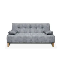 Sofacama Leroy 3 Posiciones 180X85 Tela Gris