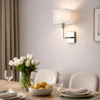 Lámpara de Pared Dafne White 38X13X20 Cm