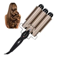 Rizador Ondulador de Cabello 70w 3 Tubos 25mm