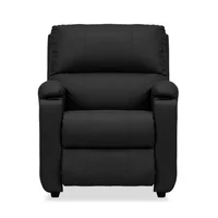 Silla Reclinable Alan Estática Cuero Sintético Negro
