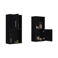 Muebles Auxiliar Bath Rta Wengue 2un