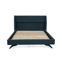 Cama Siena Doble 97X162X202 Tela Plomo