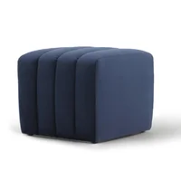 Puff Auxiliar Boston 55x55 - Azul