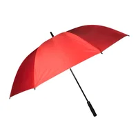Sombrilla Semiautomática Larga Mango Antideslizante Roja Klimber