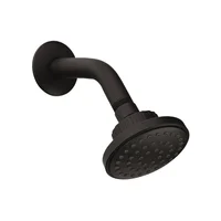Regadera Con Brazo Dalia Mate Black Grival
