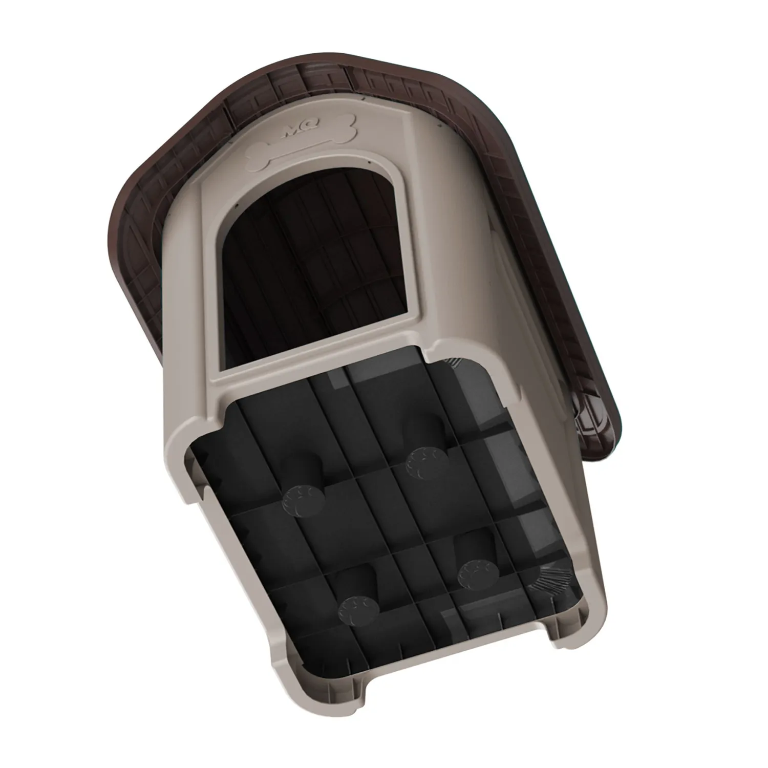 Casa Para Perros Plástica 103.5x82.6x90.8cm Grande Wengue 8