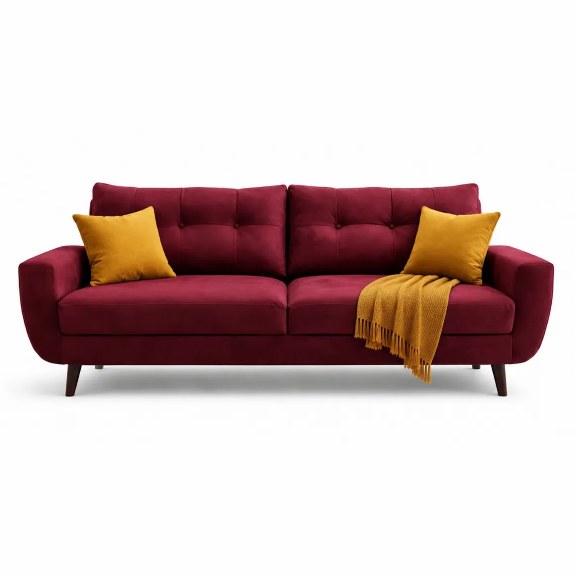 Juego de Sala 3-1-1 Shack Tela Antifluidos 187x80x83 Rojo - Homecenter ...