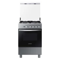 Estufa de Piso Samsung 4 Puestos Gas Natural NX24BG45411VCO Negro con Doble Sistema de Seguridad