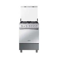 Estufa de Piso Samsung 4 Puestos Gas Natural NX24BG45411VCO Gris con Dorador a Gas