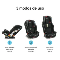 Silla de Carro para Bebé Gris Graco